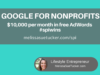 Google for Nonprofits