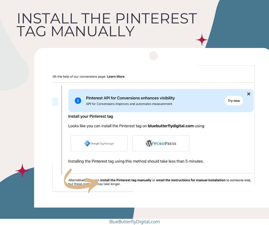 Install-Pinterest-Tag-Manually
