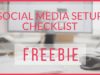 Social Media Checklist and Interview on Copy That Pops Podcast